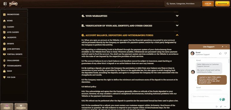 Best lizaro online casino in United Kingdom