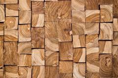 pieces of teak wood stump background