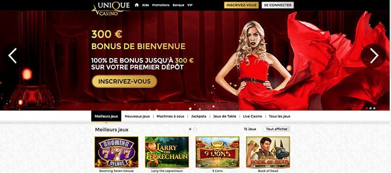 Meilleur unique casino live casino à France